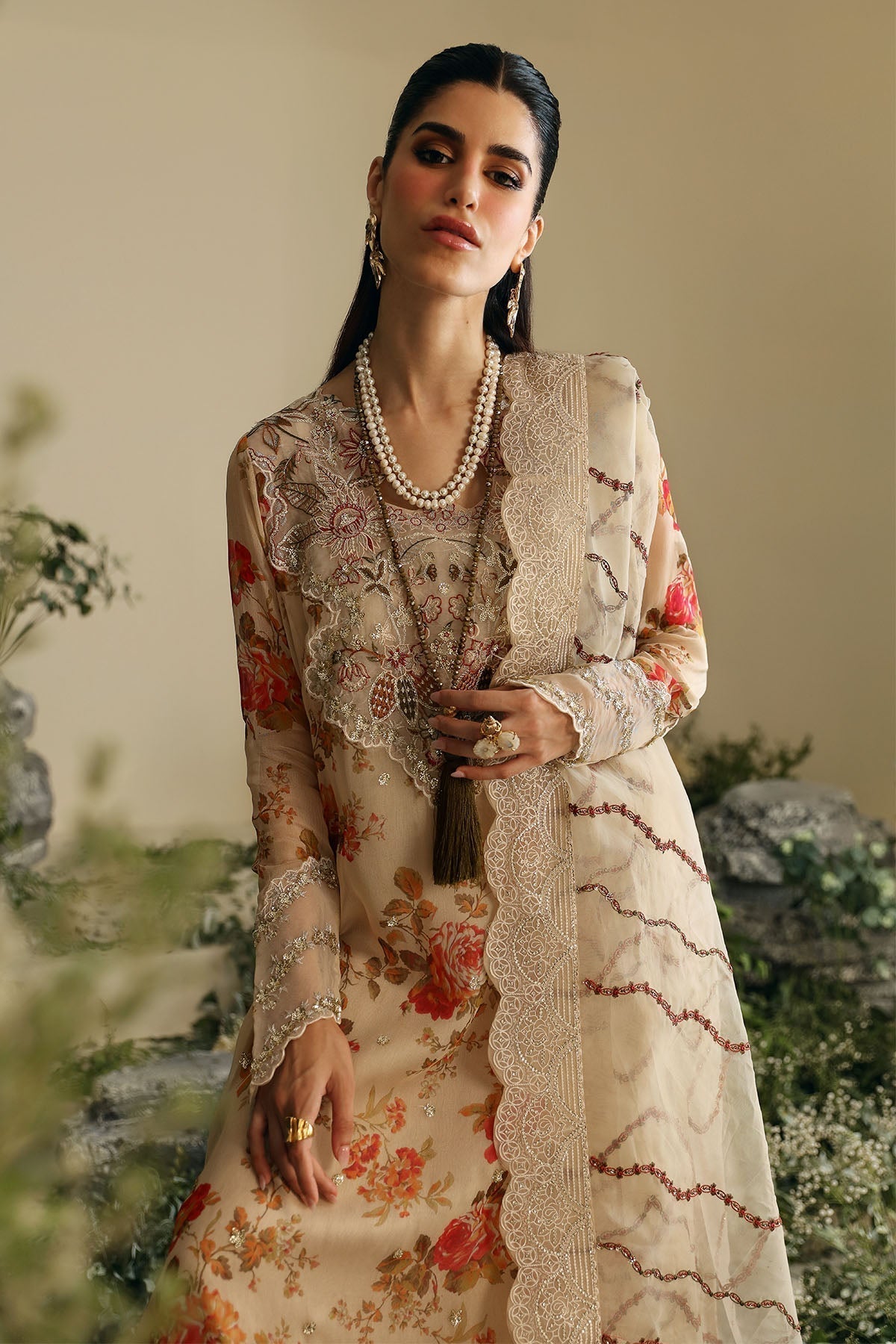Nureh | Amaya Formals | AM-06 - Pakistani Designer Dress - by Nureh | Type: Formal - 100% Original at Saira Sultan