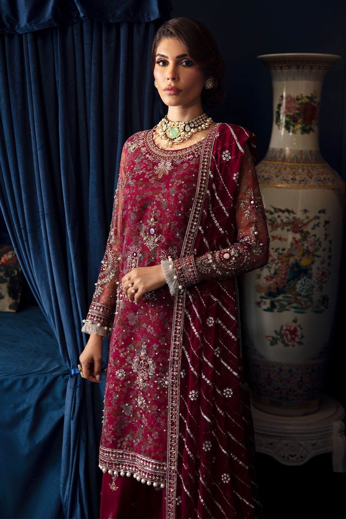 Nureh | Elanora Formal 24 | NEL-49-Starla - Pakistani Designer Dress - by Nureh | Type: Formal - 100% Original at Saira Sultan