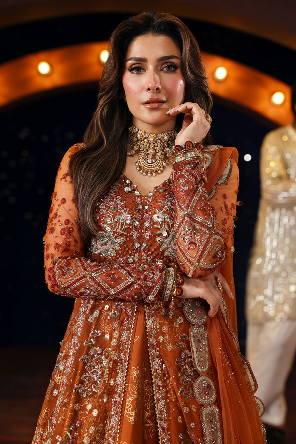 Nureh | Jhoomro Formals | NL-80 Zardozi - Pakistani Designer Dress - by Nureh - Type : Ladies Clothes - 100% Original at Saira Sultan