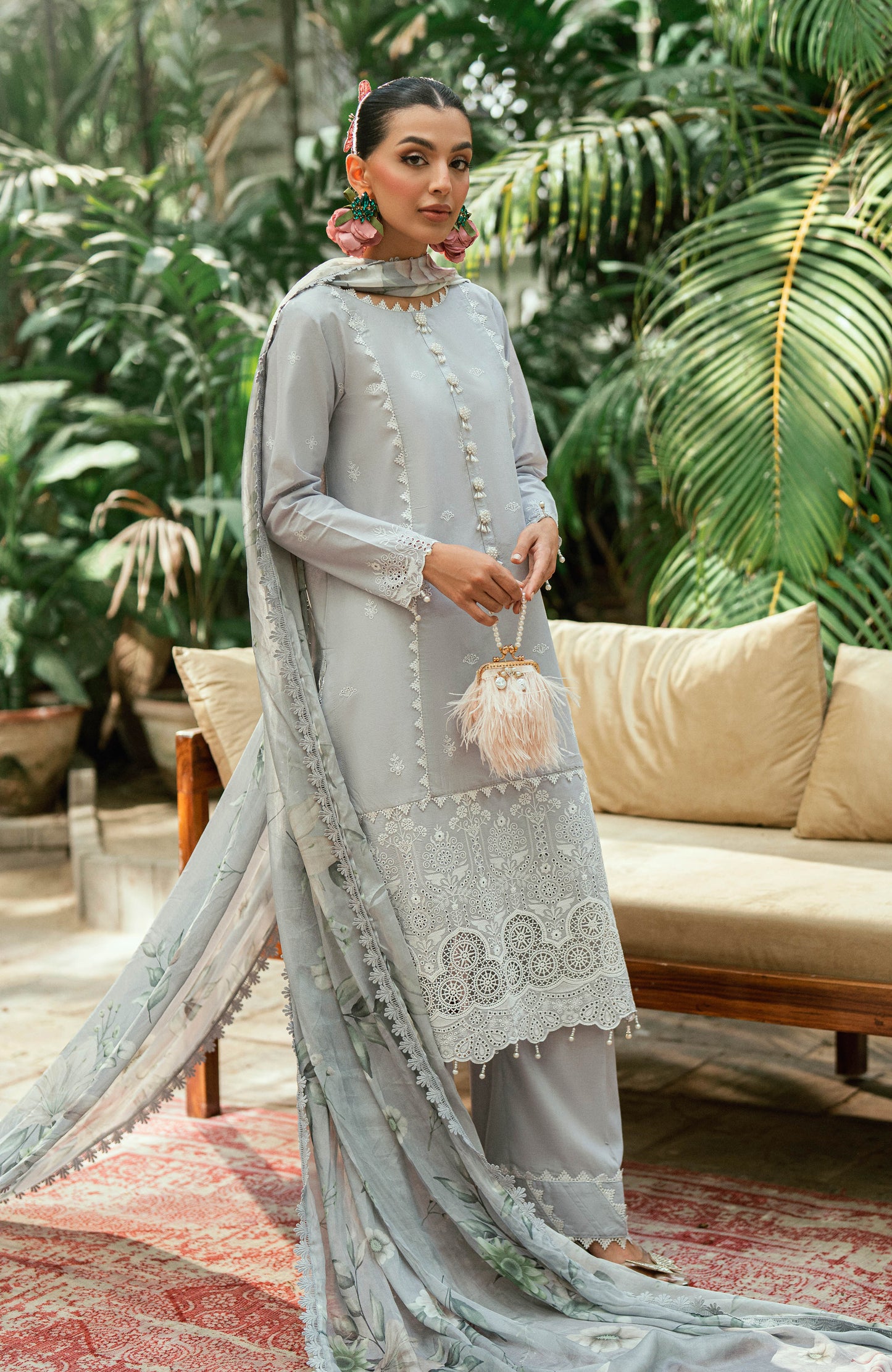 Al zohaib | Laserkari Premium Edition 25 | LKP-25-04 E - Pakistani Designer Dress - by Al zohaib - Type : Ladies Clothes - 100% Original at Saira Sultan