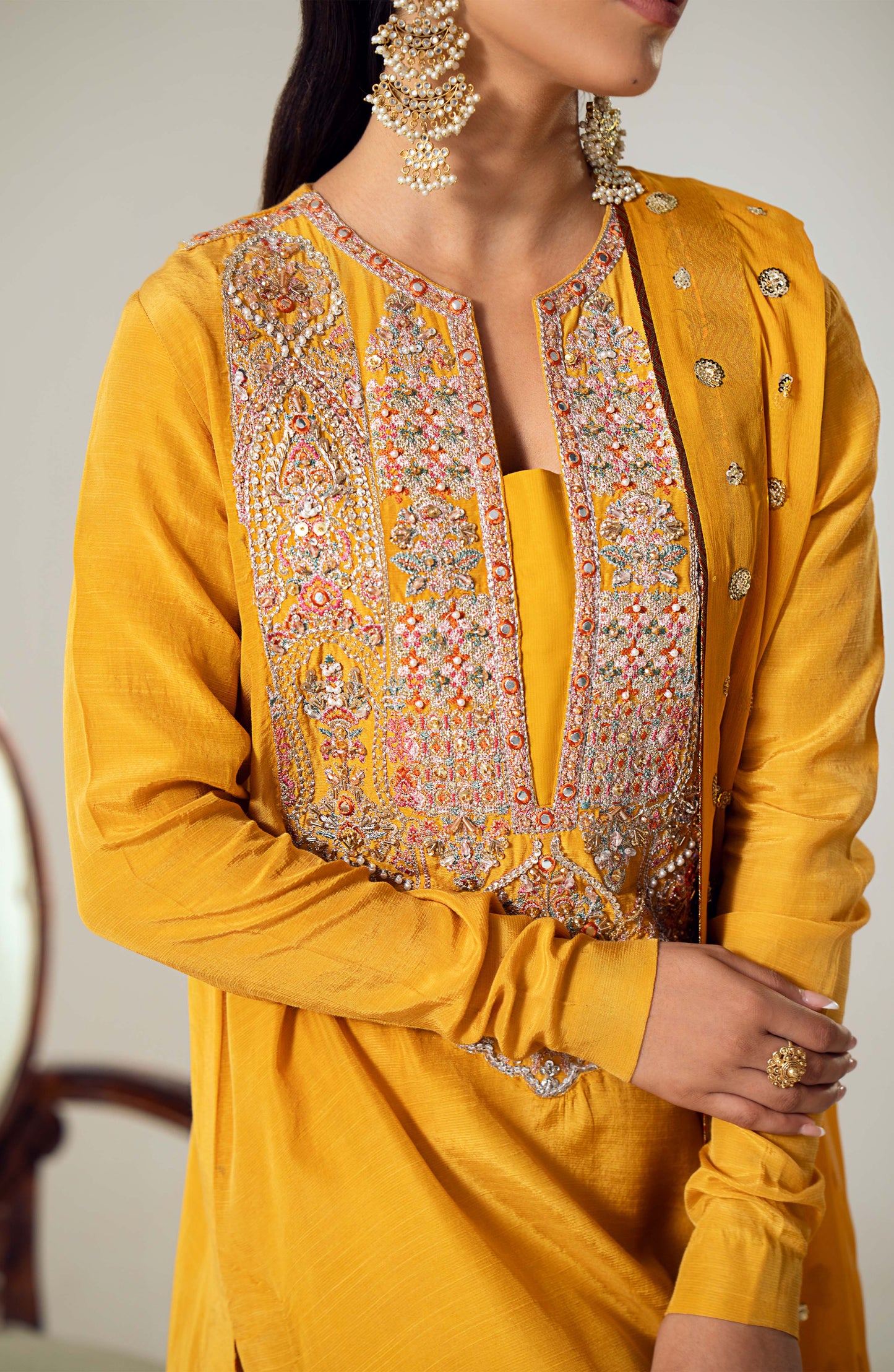 Maryum N Maria | Dastan Formals | NYRA - MS40018 - Pakistani Designer Dress - by Maryam N Maria | Type: Ladies Clothes - 100% Original at Saira Sultan