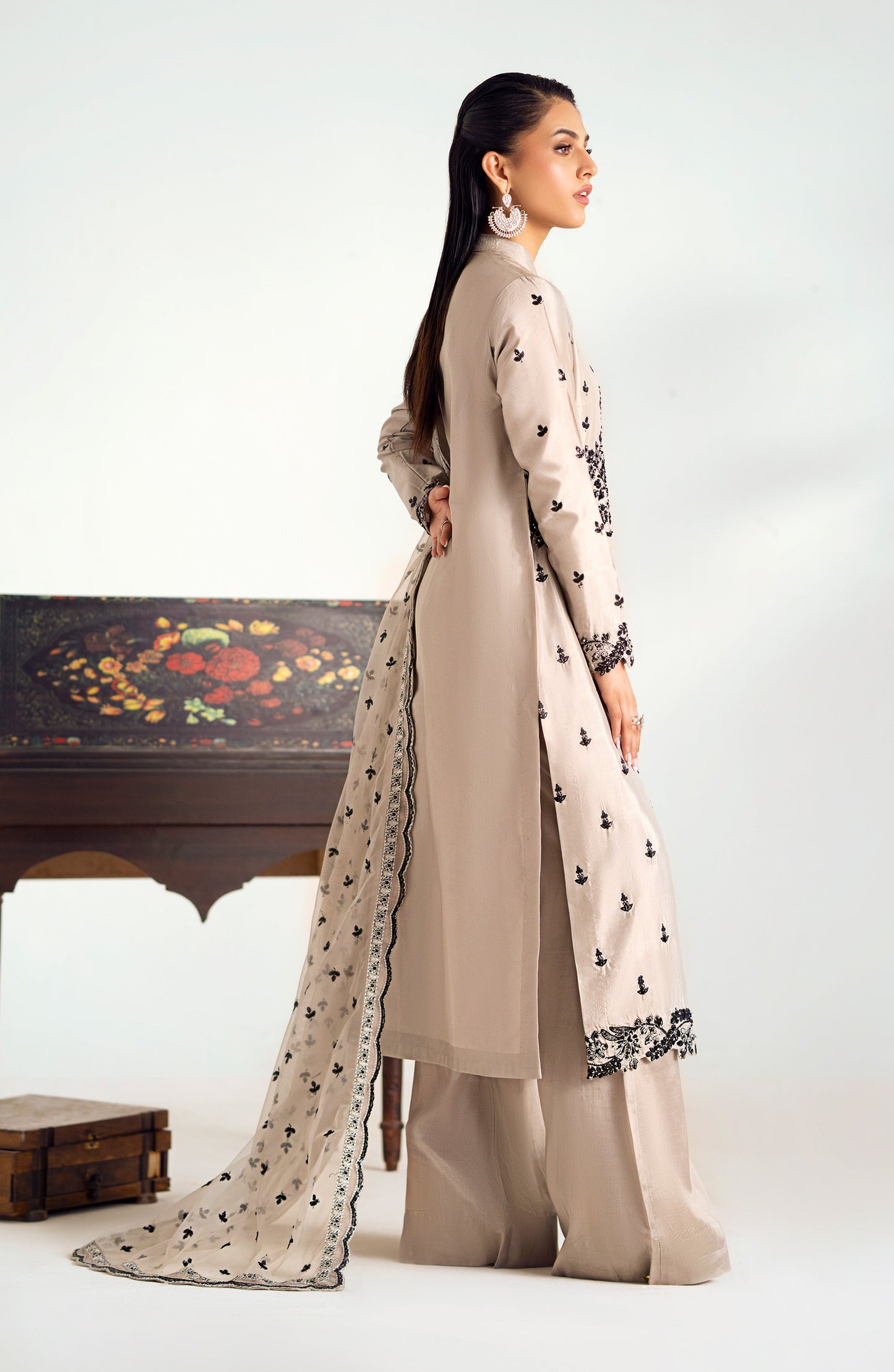 Maryum N Maria | Dastan Formals | ELARA - MS40020 - Pakistani Designer Dress - by Maryam N Maria | Type: Ladies Clothes - 100% Original at Saira Sultan