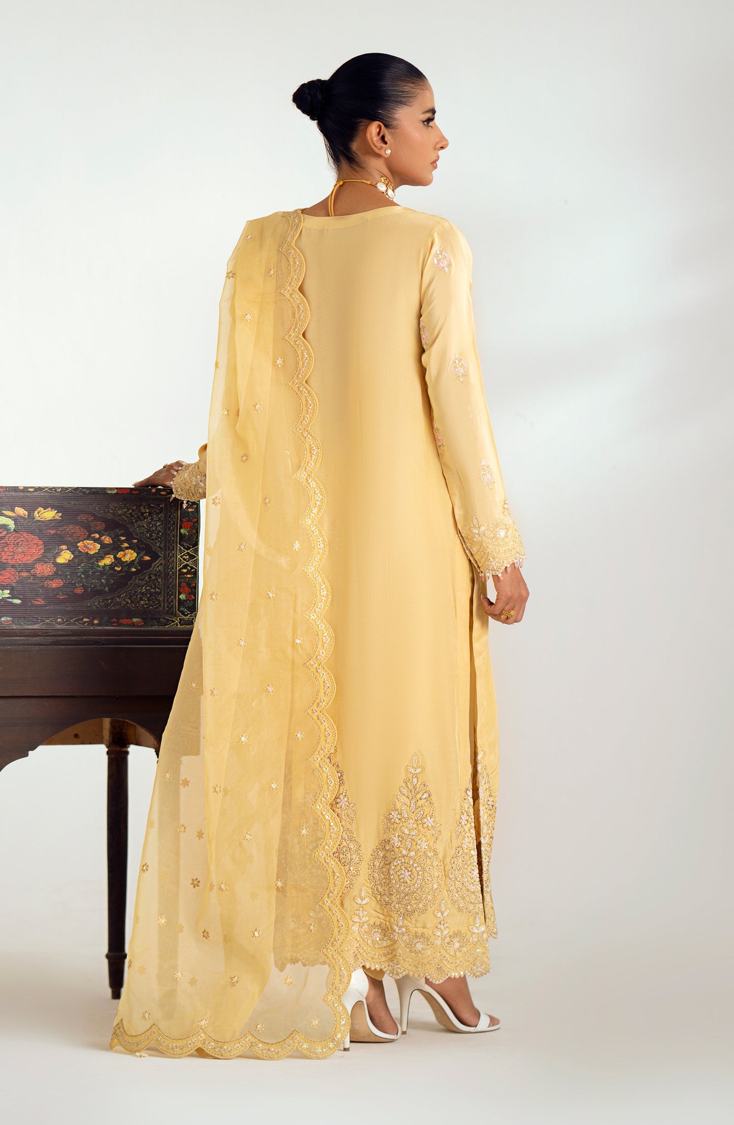Maryum N Maria | Dastan Formals | DIARA - MS40021 - Pakistani Designer Dress - by Maryam N Maria | Type: Ladies Clothes - 100% Original at Saira Sultan