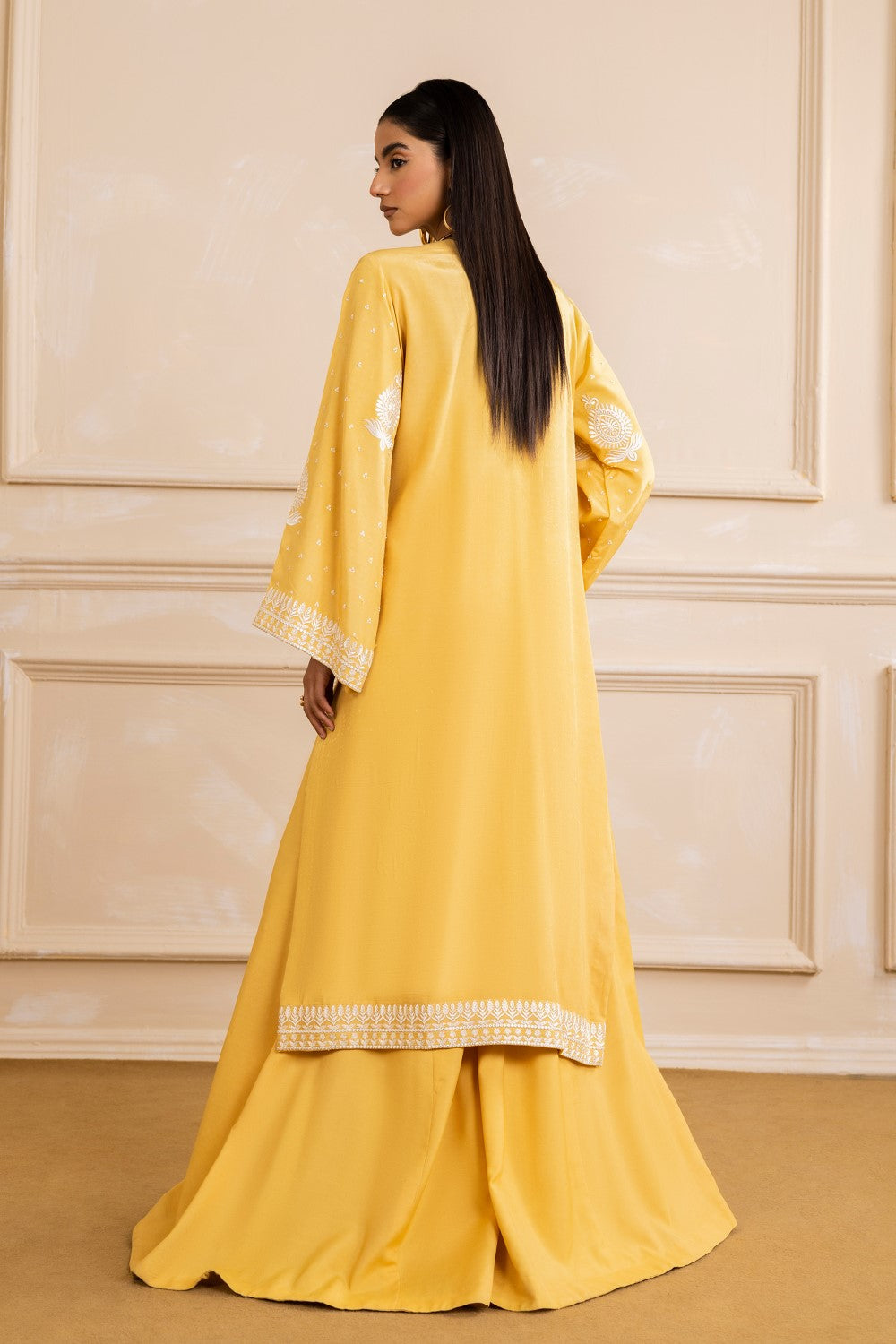 Maryum N Maria | Nora Collection | BELLA - MW40153 M Yellow Viscose Cotton