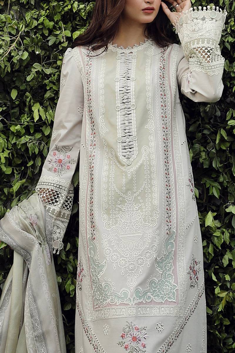 Qalamkar | Festive Lawn 2024 | PS-11 RINNAH - Pakistani Designer Dress - by Qalamkar | Type: Luxury - 100% Original at Saira Sultan