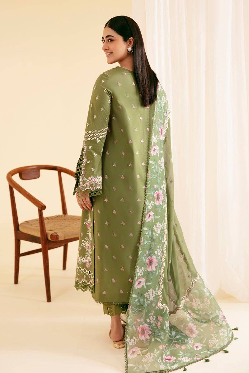 Qalamkar | Qlinekari Luxury Lawn | SQ-14 SEMAL - Pakistani Designer Dress - by Qalamkar | Type: Luxury - 100% Original at Saira Sultan
