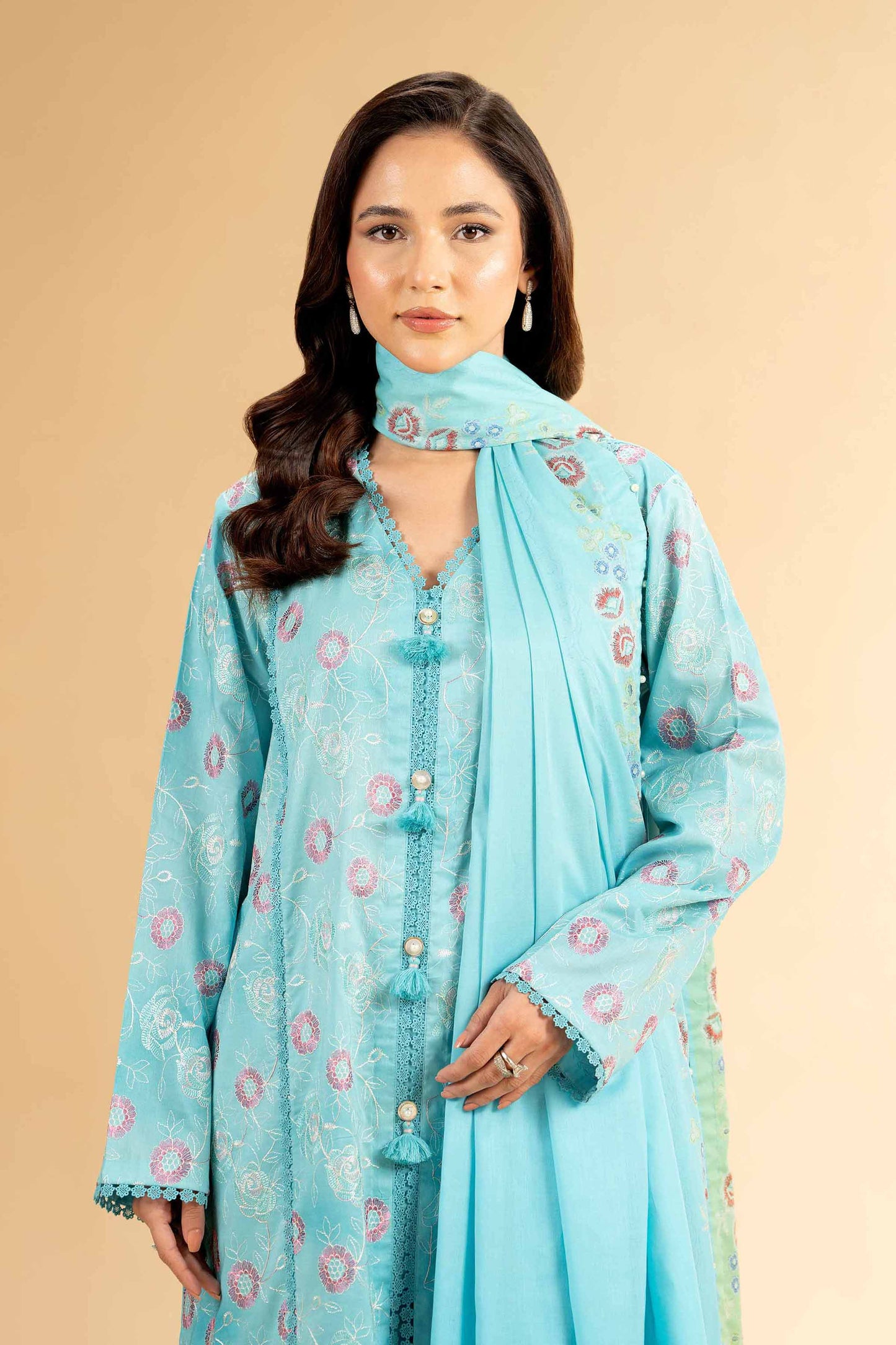 Nishat | Cross Season Edit | 42401818-1 M Light Blue Lawn