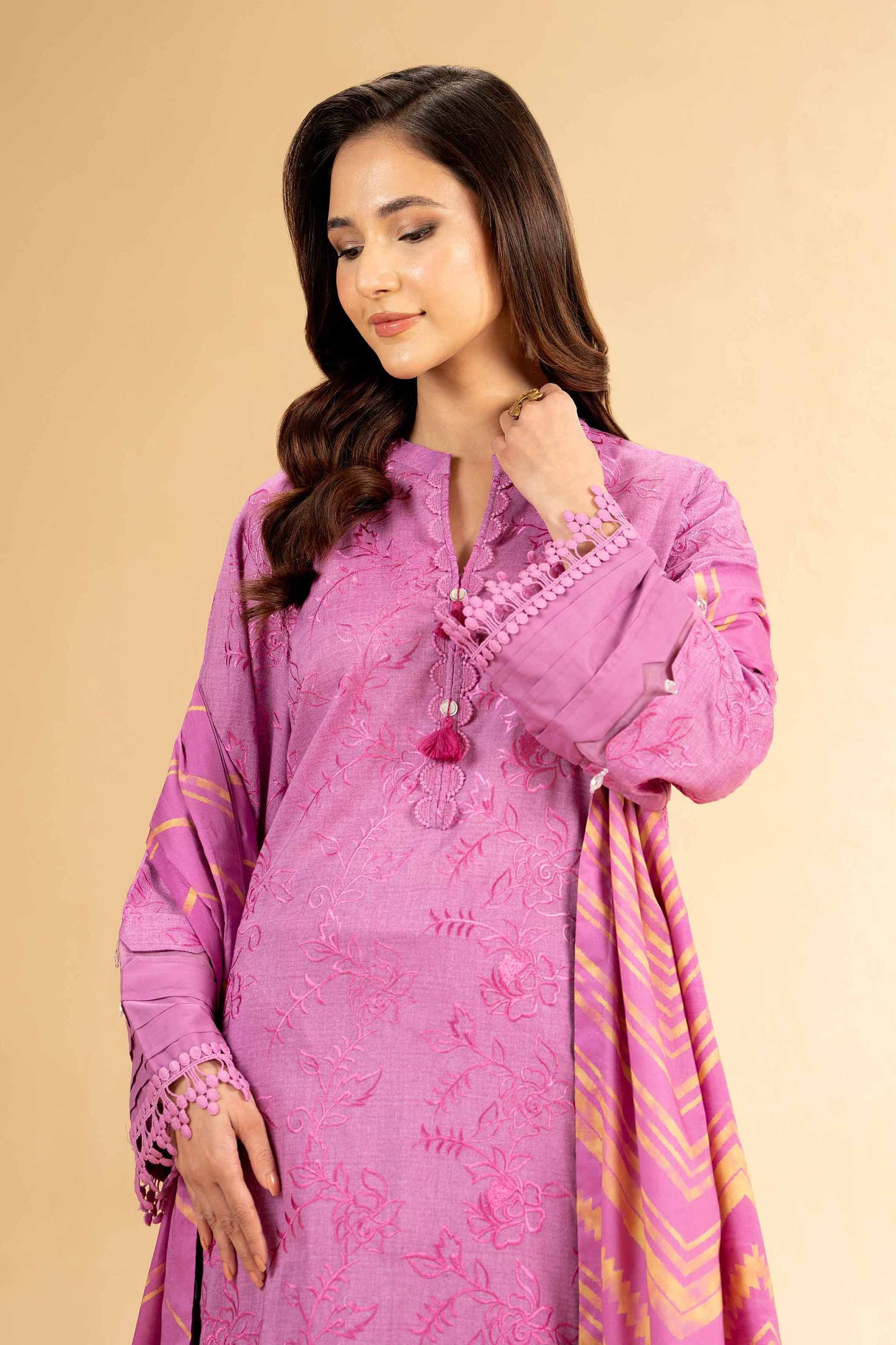 Nishat | Cross Season Edit | 42401822-1 L Rose Pink Lawn