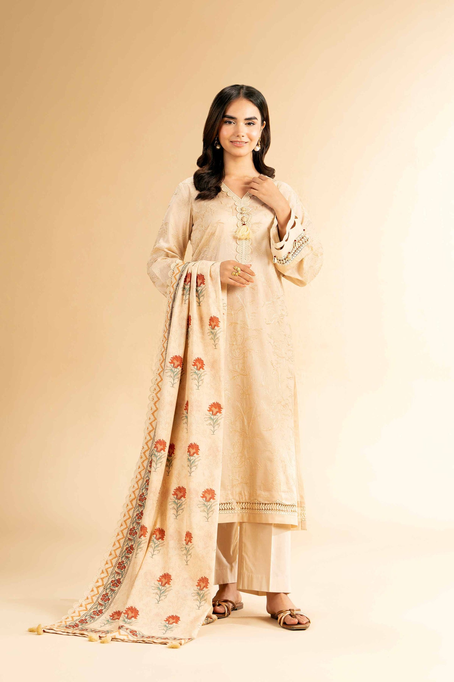 Nishat | Cross Season Edit | 42401825-1 XL Skin Lawn