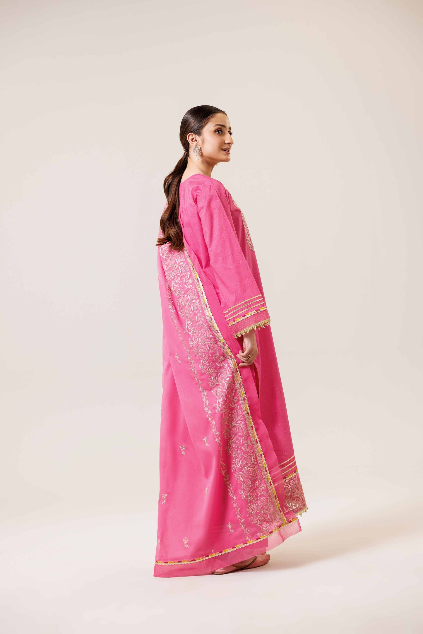 Nishat | Cross Season Edit | 42401993-1 S Rose Pink Lawn