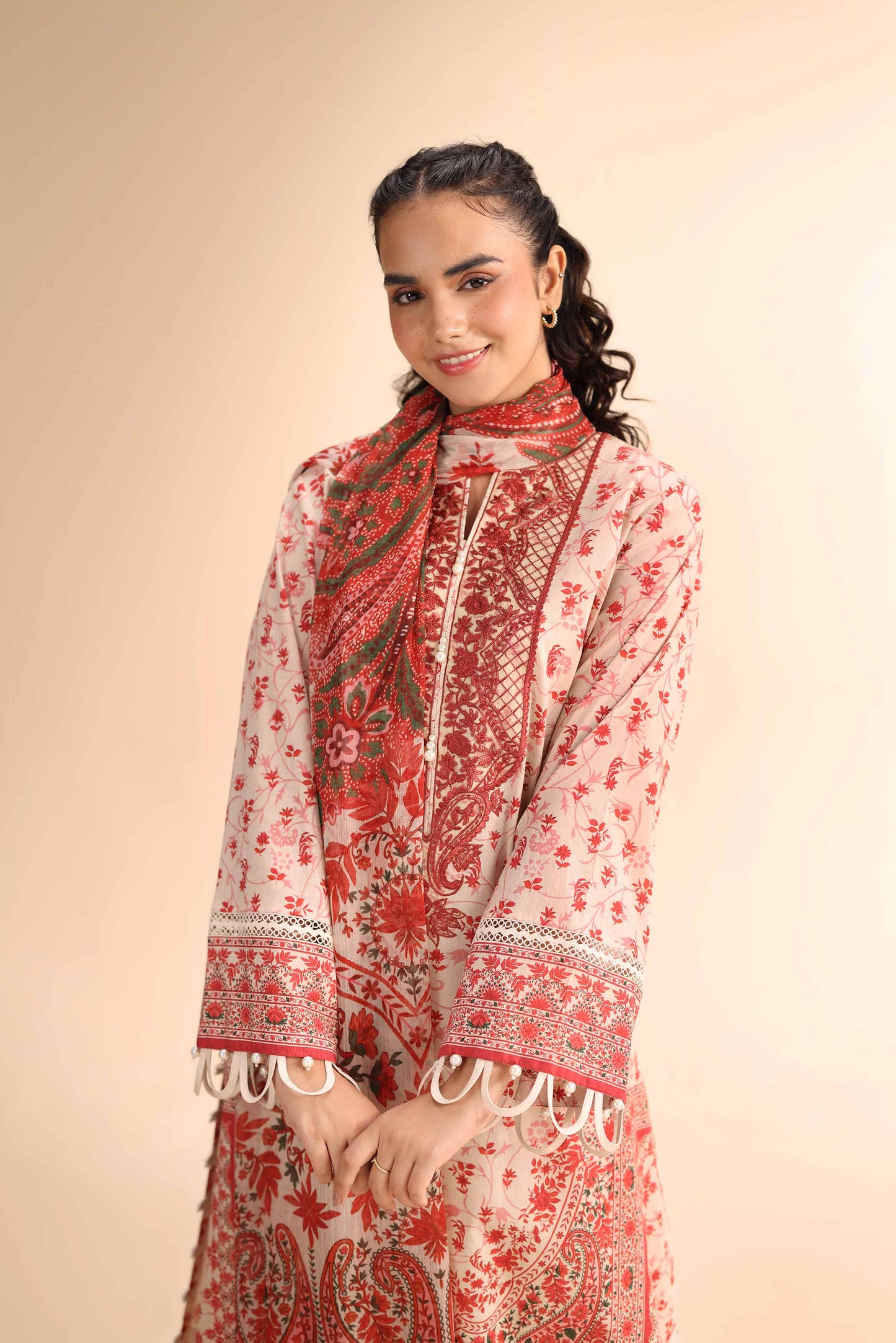 Nishat | Cross Season Edit | 42501053 M Off White Cambric