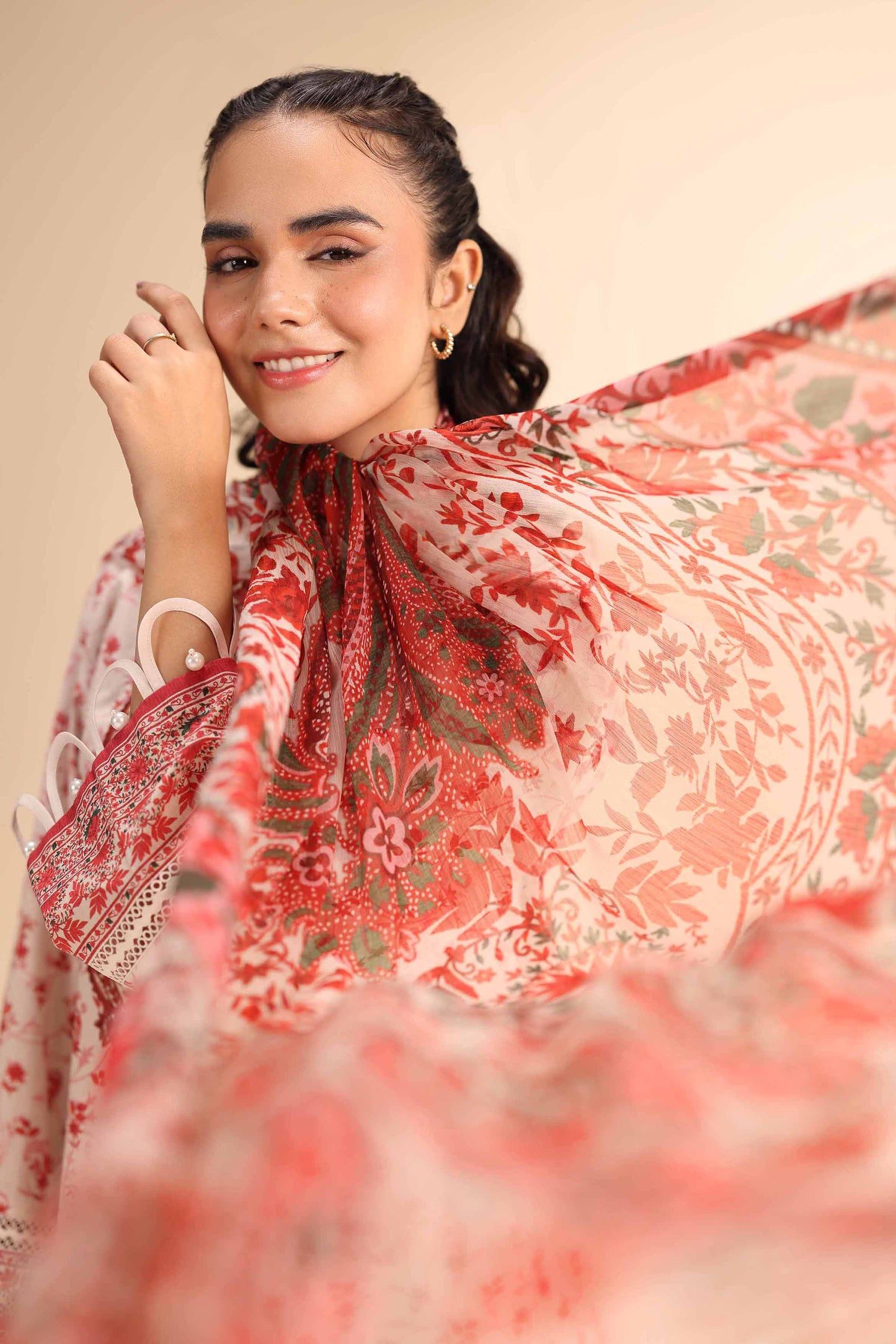 Nishat | Cross Season Edit | 42501053 L Off White Cambric