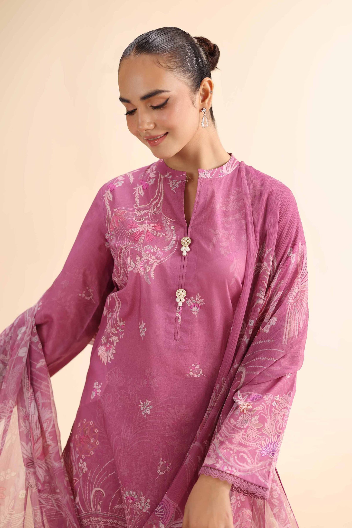 Nishat | Cross Season Edit | 42501059 M Rose Pink Cambric