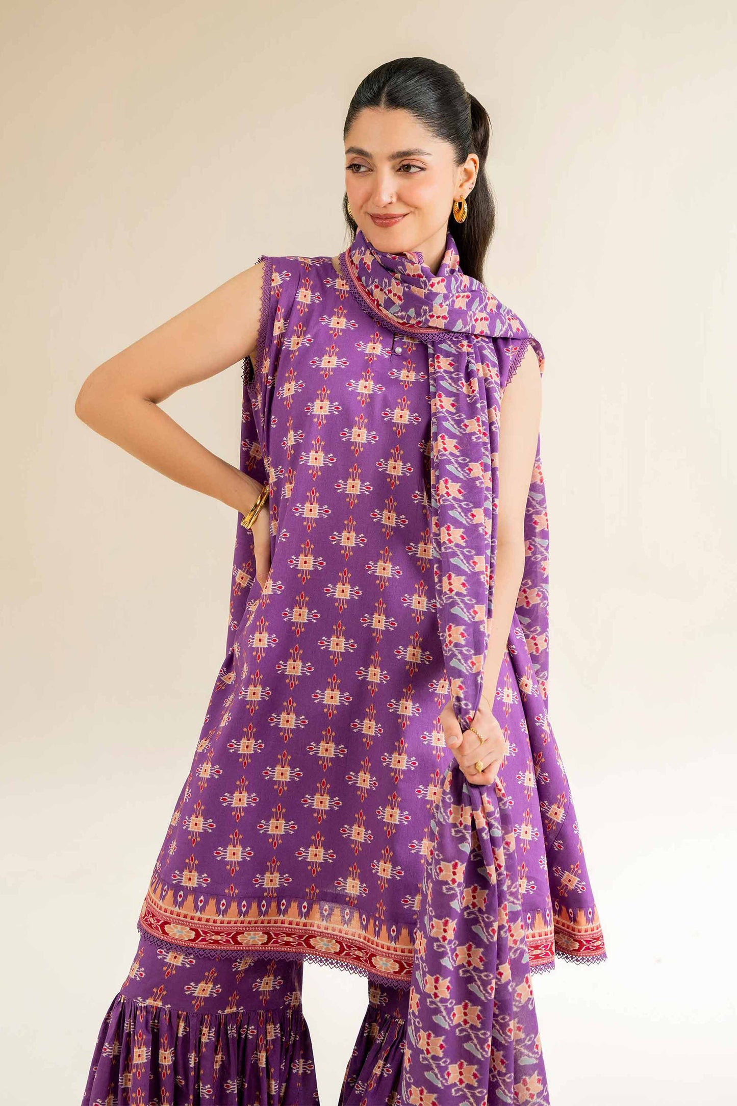 Nishat | Cross Season Edit | 42501063 M Purple Cambric