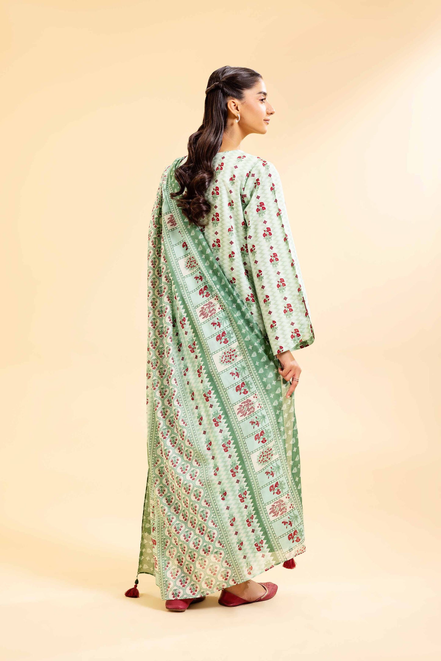 Nishat | Cross Season Edit | 42501072 S Green Cambric