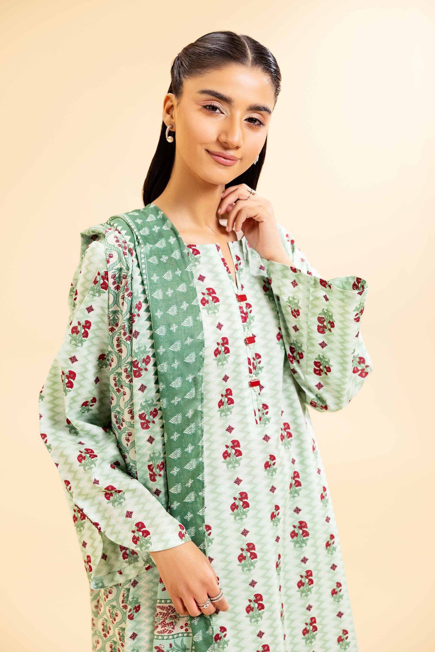Nishat | Cross Season Edit | 42501072 M Green Cambric