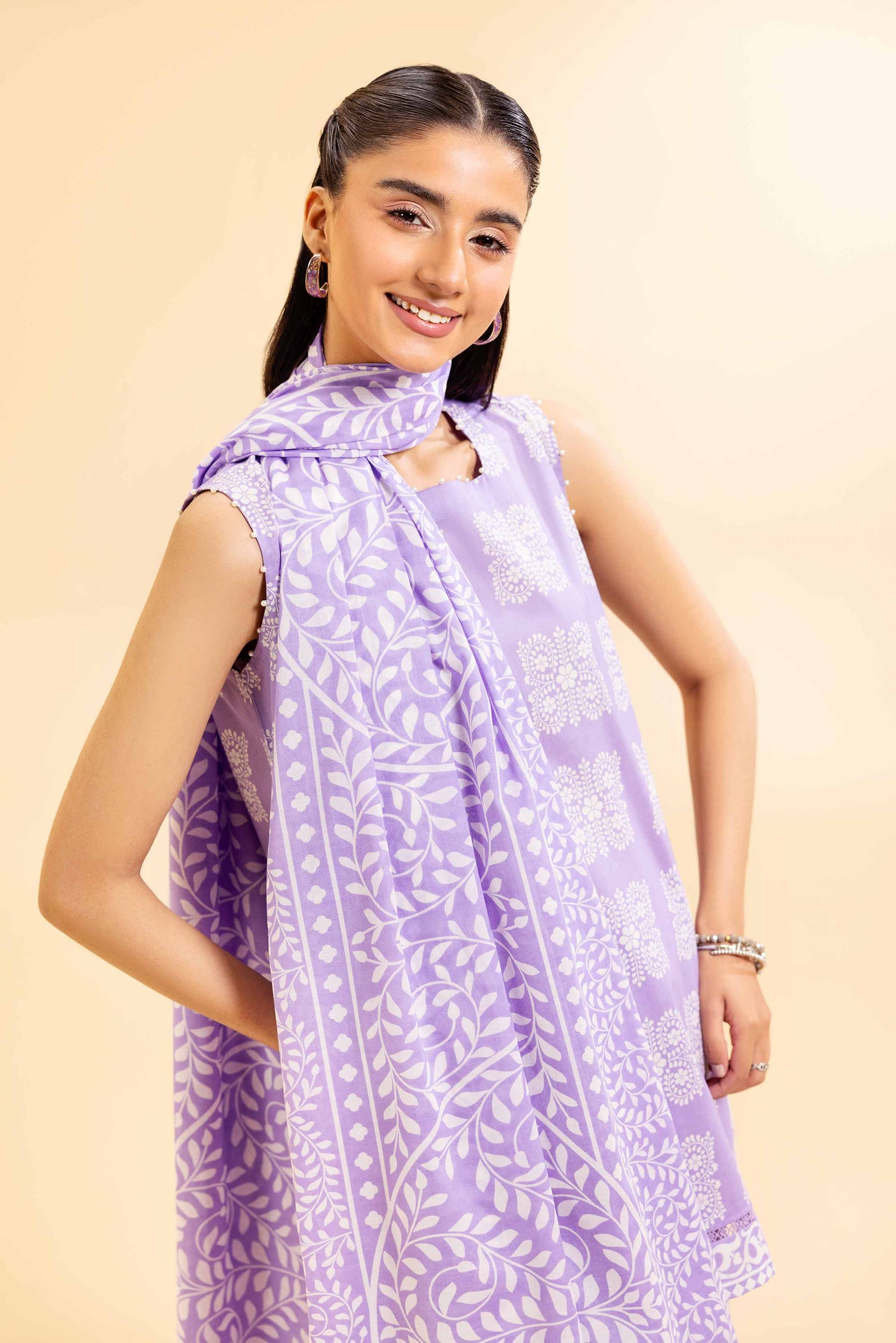 Nishat | Cross Season Edit | 42501078 M Lilac Cambric