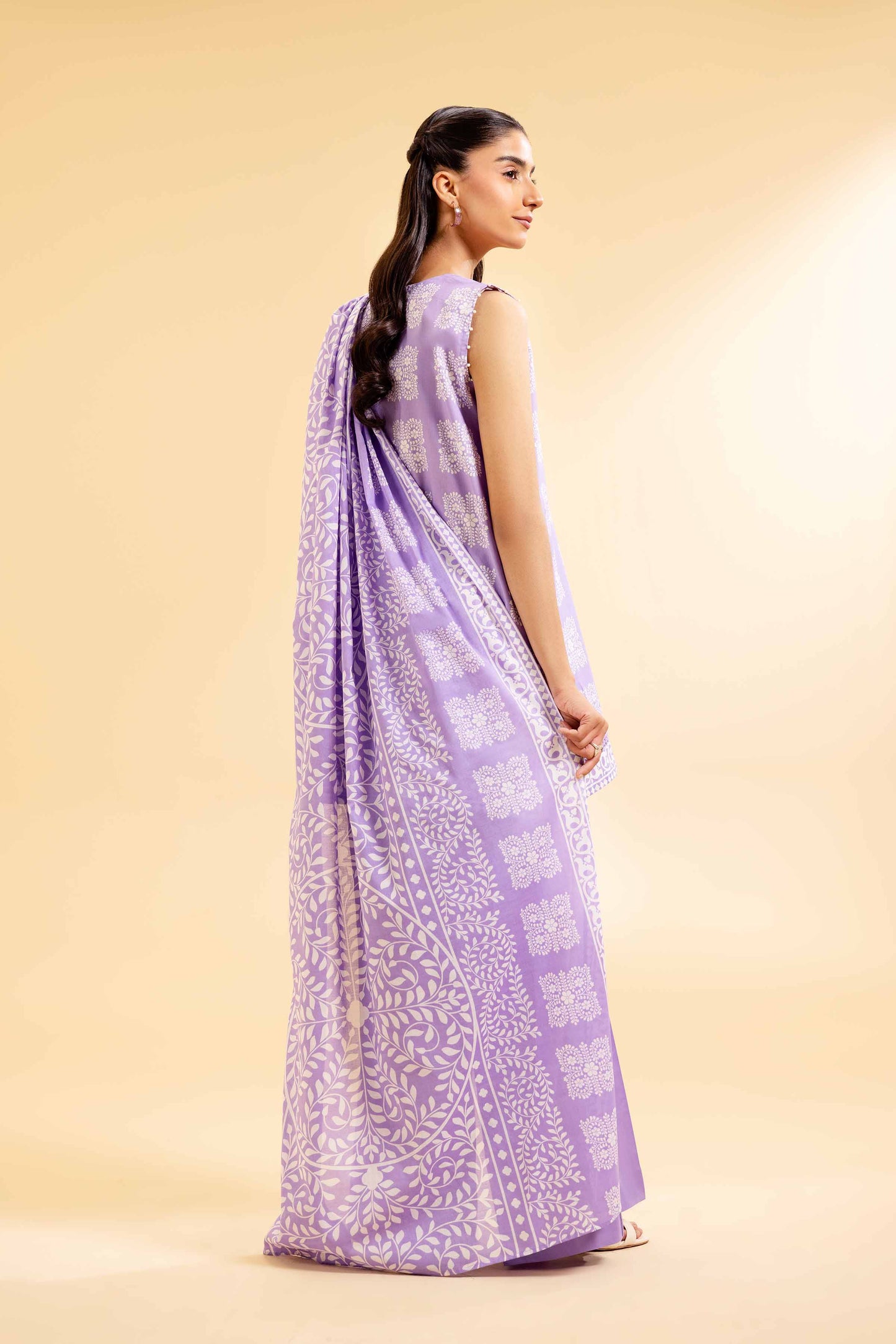 Nishat | Cross Season Edit | 42501078 S Lilac Cambric