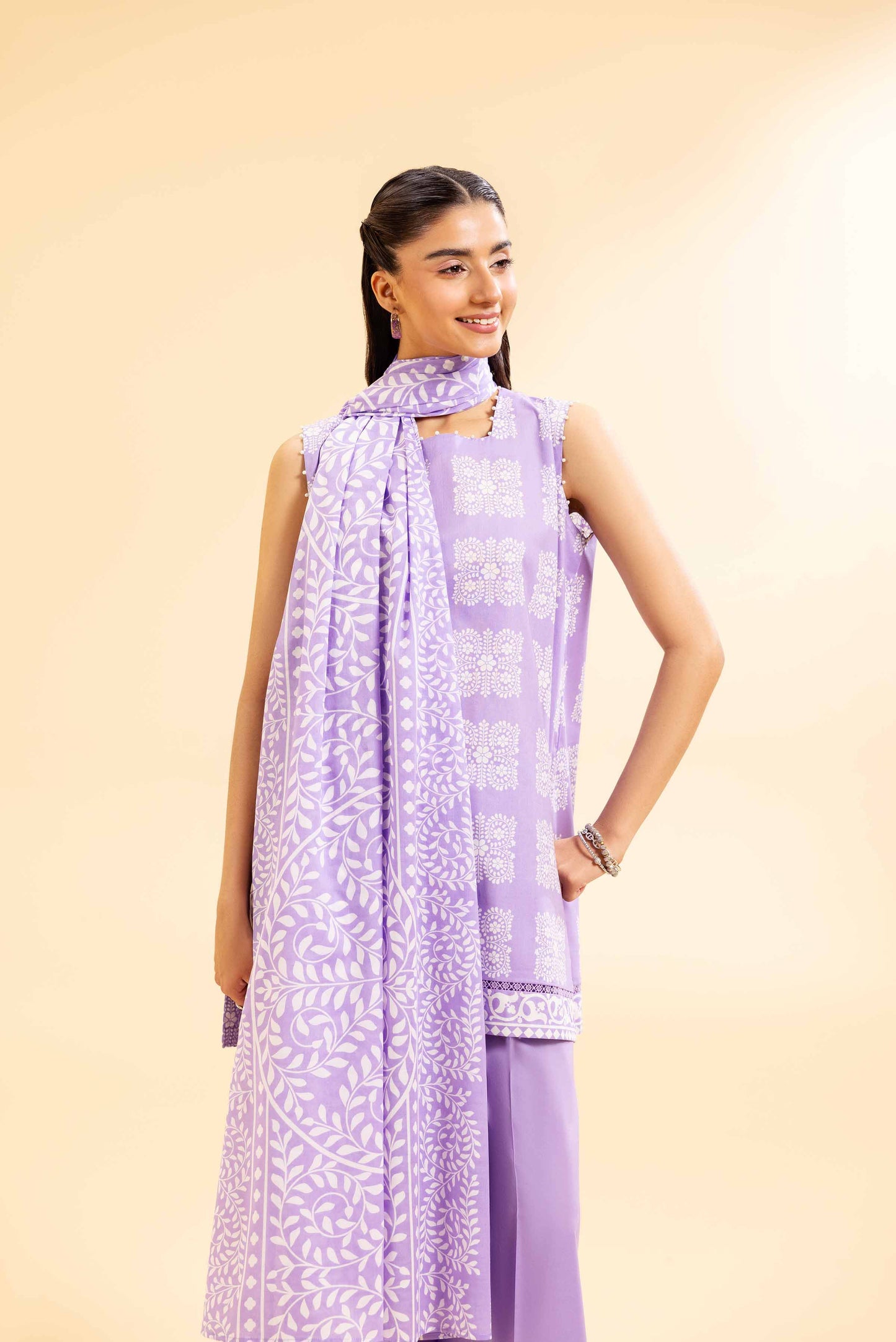 Nishat | Cross Season Edit | 42501078 XL Lilac Cambric