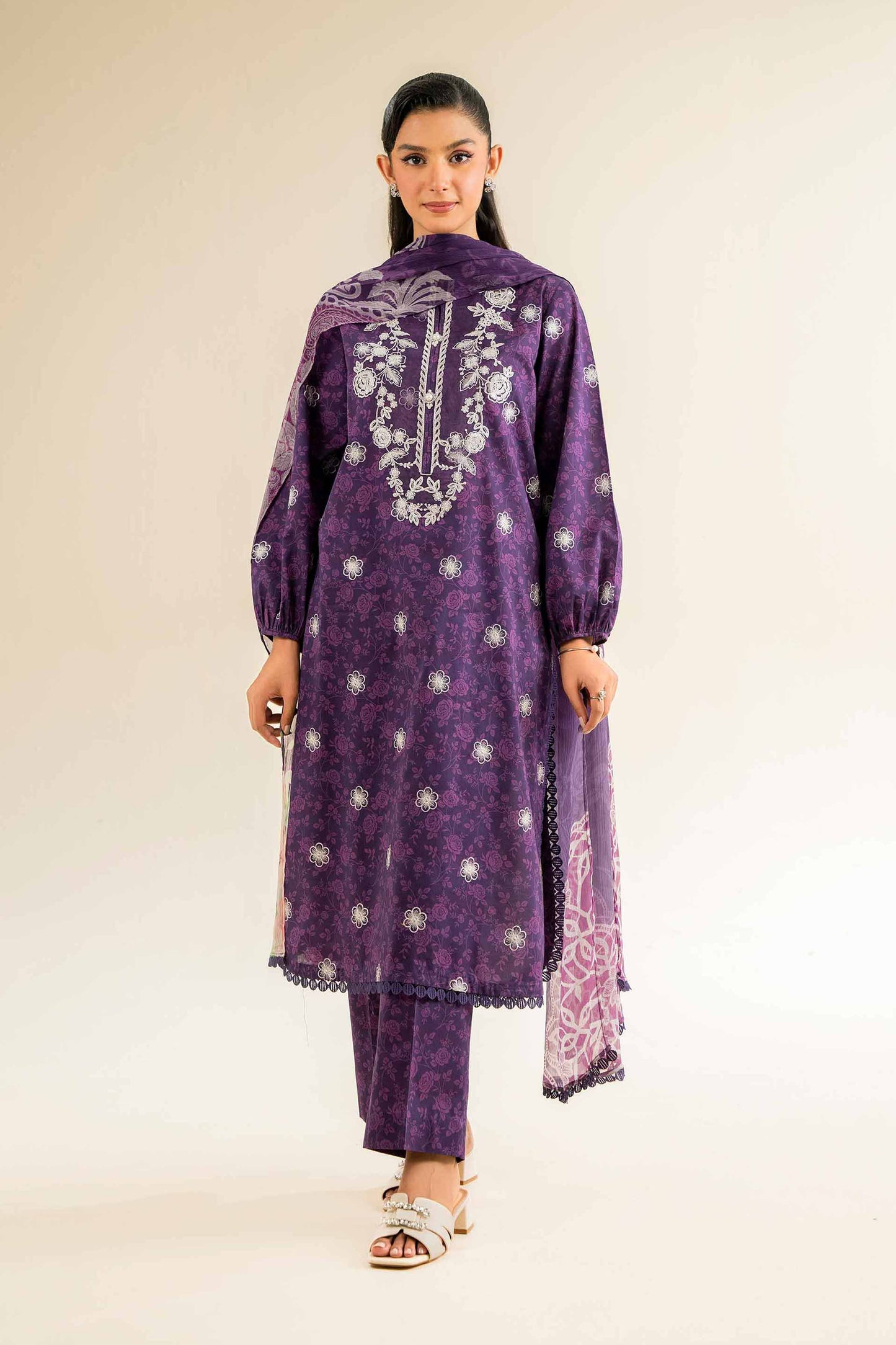 Nishat | Cross Season Edit | 42501088 XS Purple Cambric