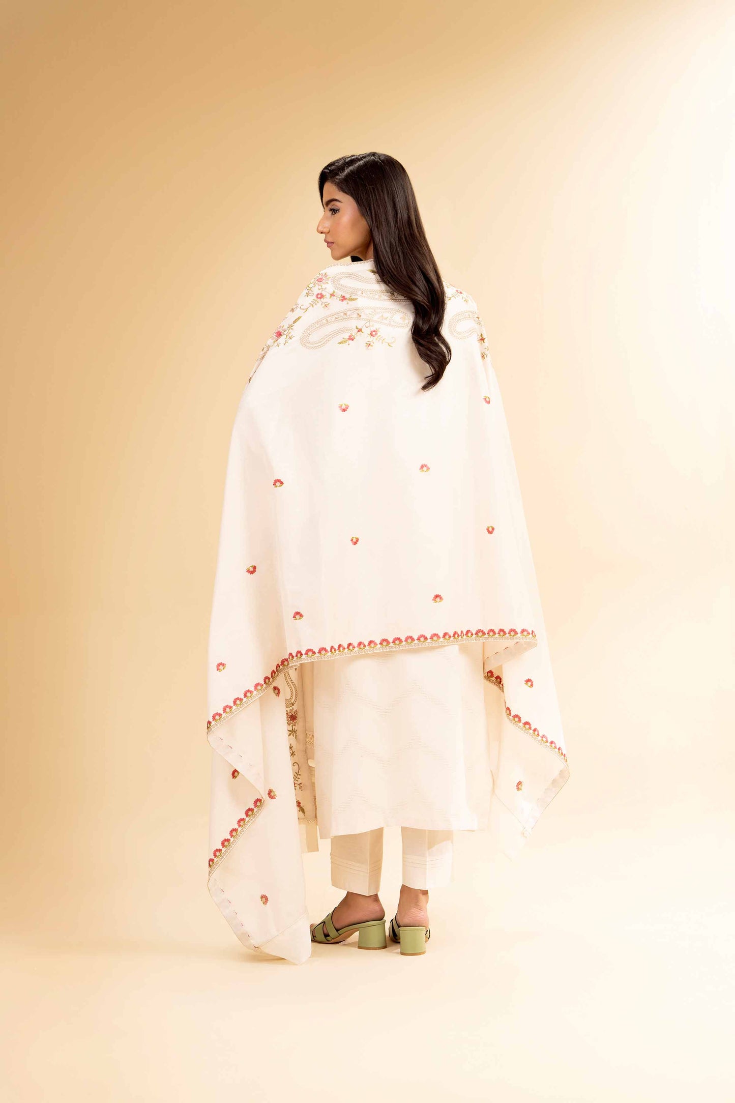 Nishat | Cross Season Edit | 42501096 S Off White Cotton