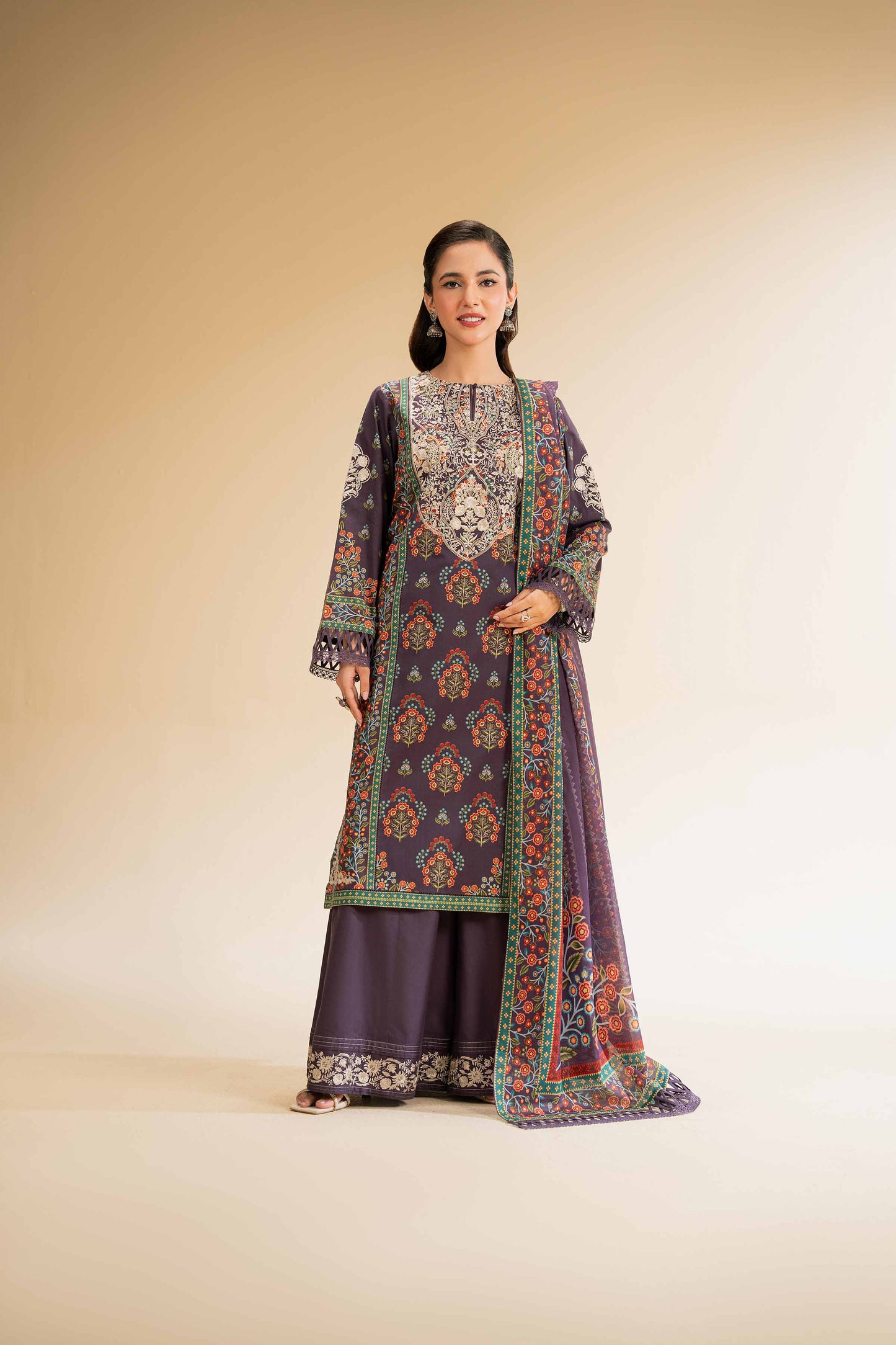 Nishat | Cross Season Edit | 42519172 XS Plum Cambric