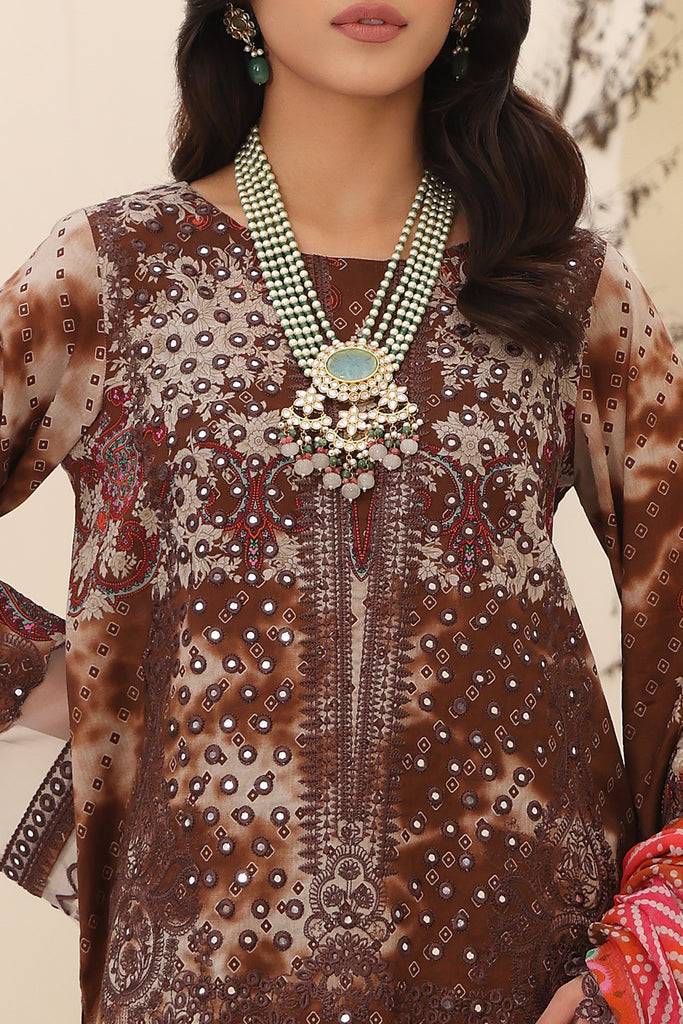 Charizma | Naranji Embroidered Lawn 24 | CN4-008 - Pakistani Designer Dress - by Charizma | Type: Luxury - 100% Original at Saira Sultan
