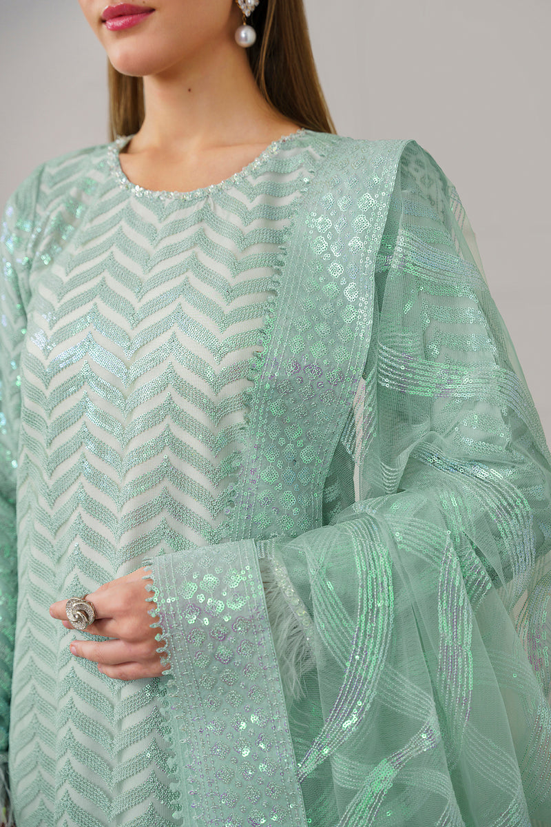 Baroque | Formal Collection | NET UF-517 M Ferozi Net