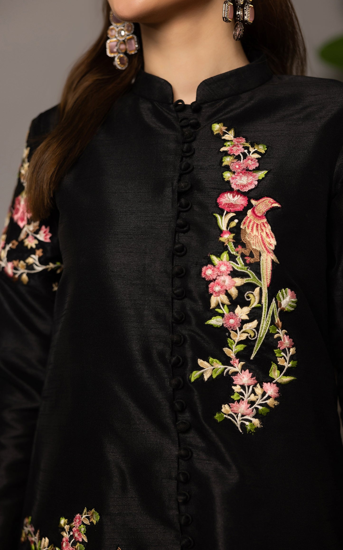 Threads and Motifs | Formal Dresses 25 | Embroidered Jacket With Trouser