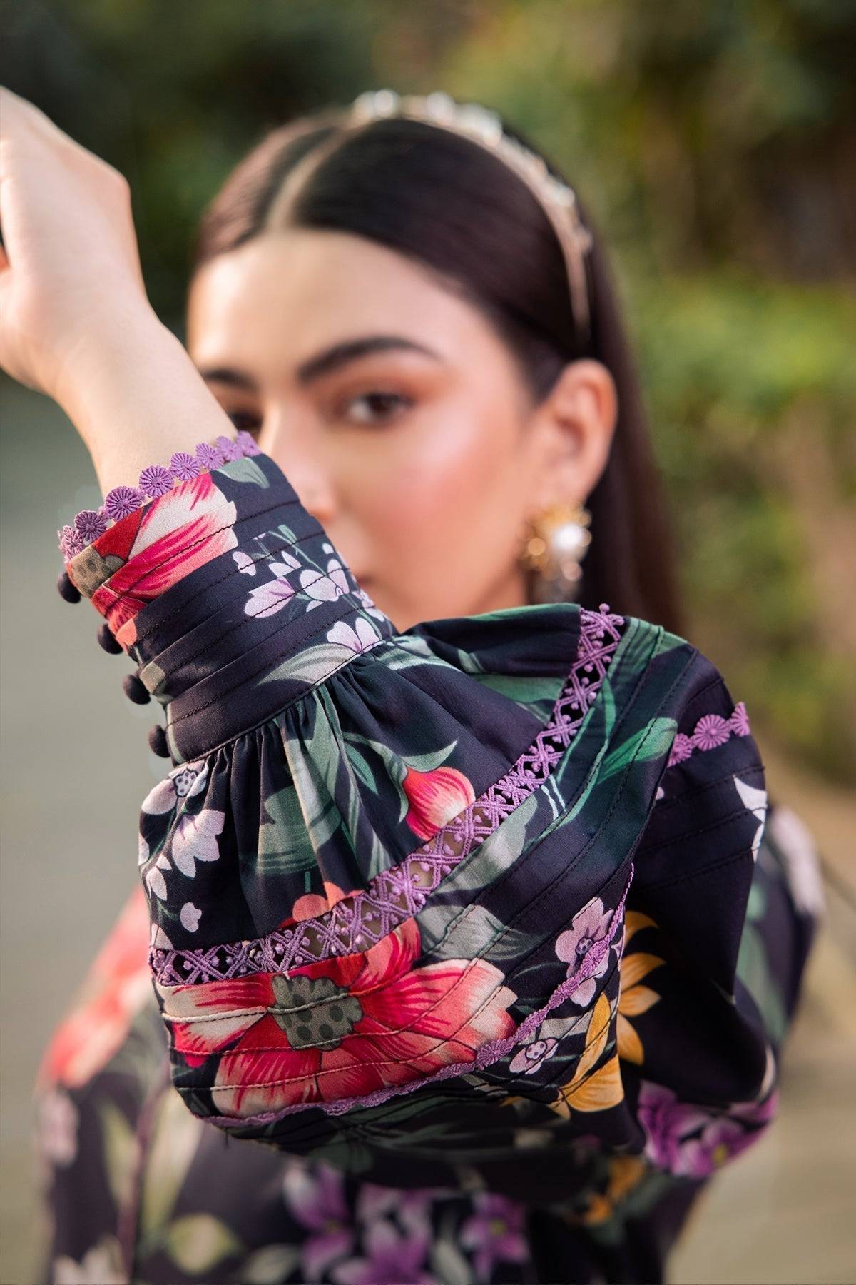 Alizeh | Sheen Lawn Prints 24 | VIOLA - Pakistani Designer Dress - by Alizeh | Type: Casuals - 100% Original at Saira Sultan