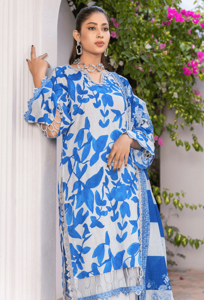 Humdum | Rang e Noor SS 24 | D09 - Pakistani Designer Dress - by HumDum | Type: Casuals - 100% Original at Saira Sultan
