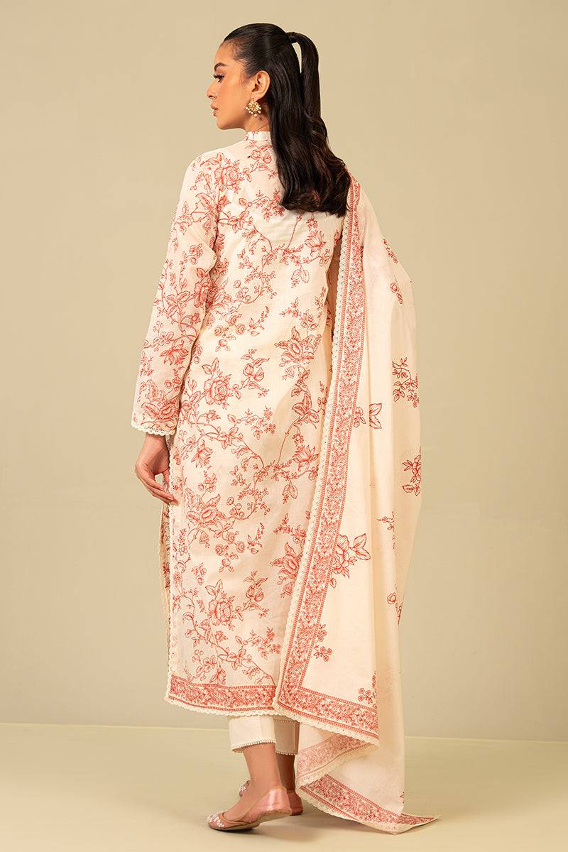 Cross Stitch | Daily Wear Lawn | CS-05 - Pakistani Designer Dress - by Cross Stitch | Type: Casuals - 100% Original at Saira Sultan