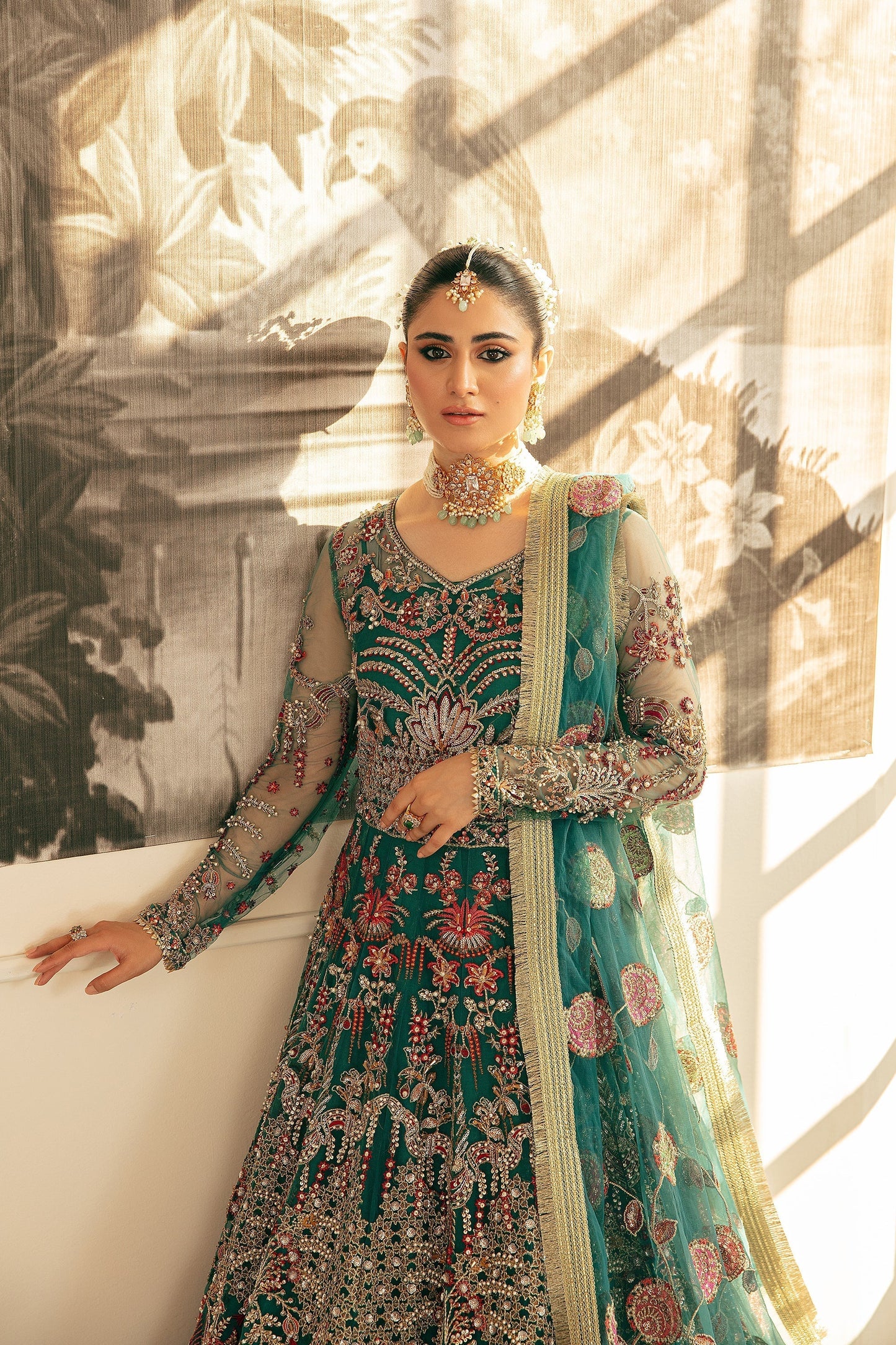 Ezra | Wedding Collection | Zeenat - Pakistani Designer Dress - by Ezra | Type: Bridal - 100% Original at Saira Sultan