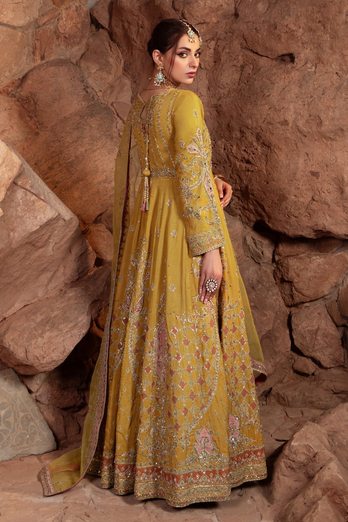 Naqshi | Samarkand Wedding Formals | Adeen - Pakistani Designer Dress - by Naqshi | Type: Bridal - 100% Original at Saira Sultan