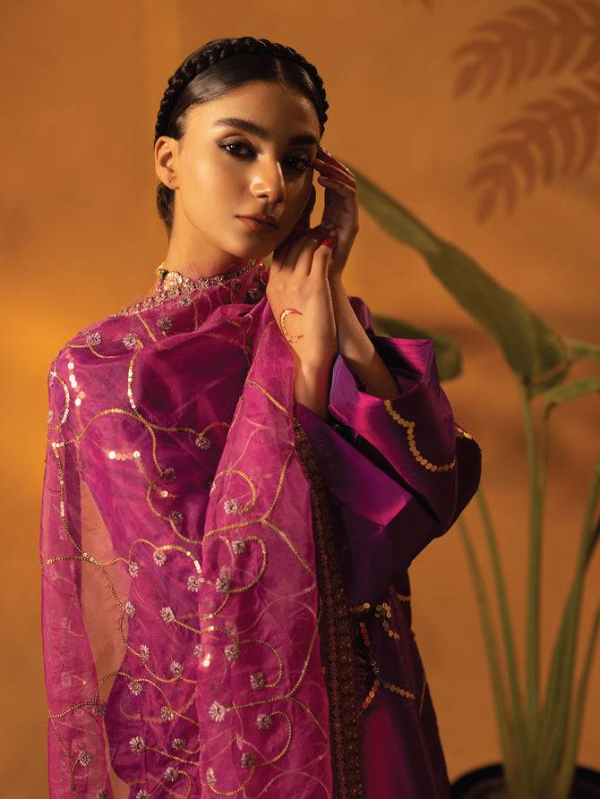 Faiza Faisal | Signature Pret Eid Edit | Zoe - Pakistani Designer Dress - by Faiza Faisal | Type: Luxury - 100% Original at Saira Sultan