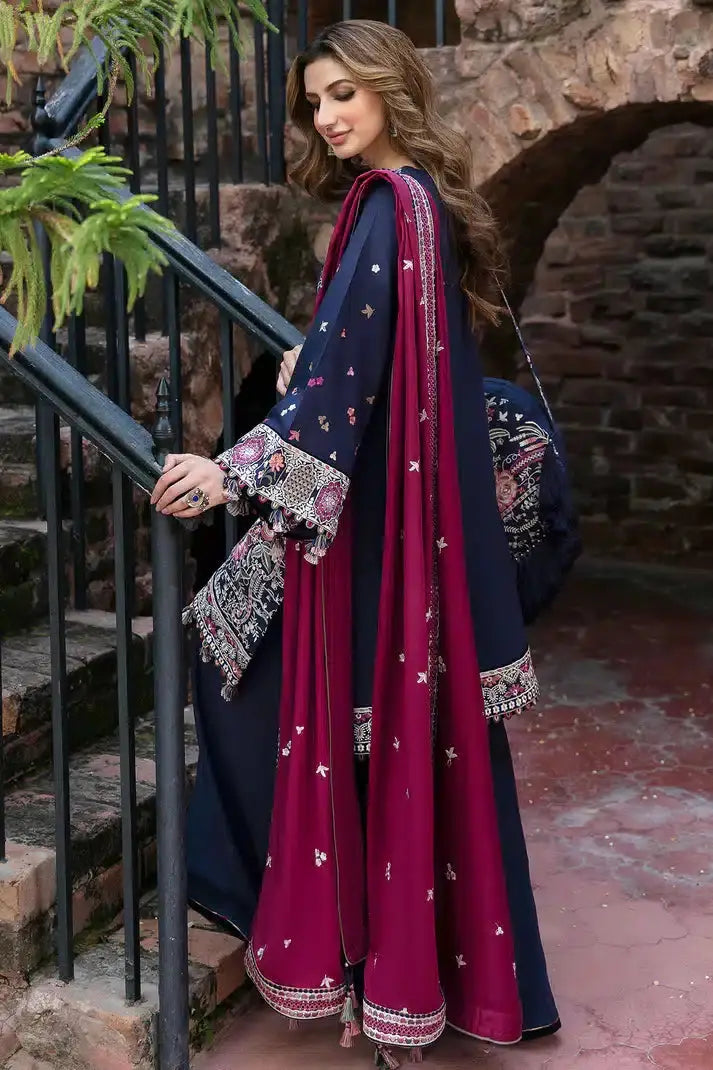 Jazmin | Dastaan Luxury Winter 23 | D6 - Pakistani Designer Dress - by Jazmin | Type: Luxury - 100% Original at Saira Sultan
