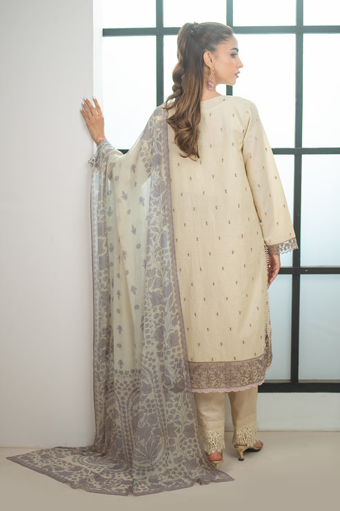 Declare | Eid Collection 25 | P001162 M Ivory Lawn