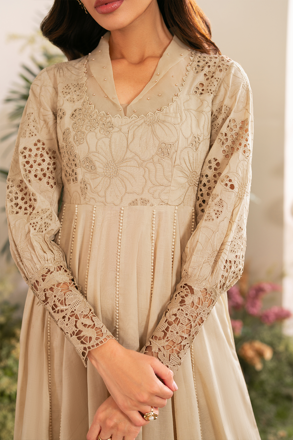 Iznik | Festive Edition | IFE-05 M Beige Lawn