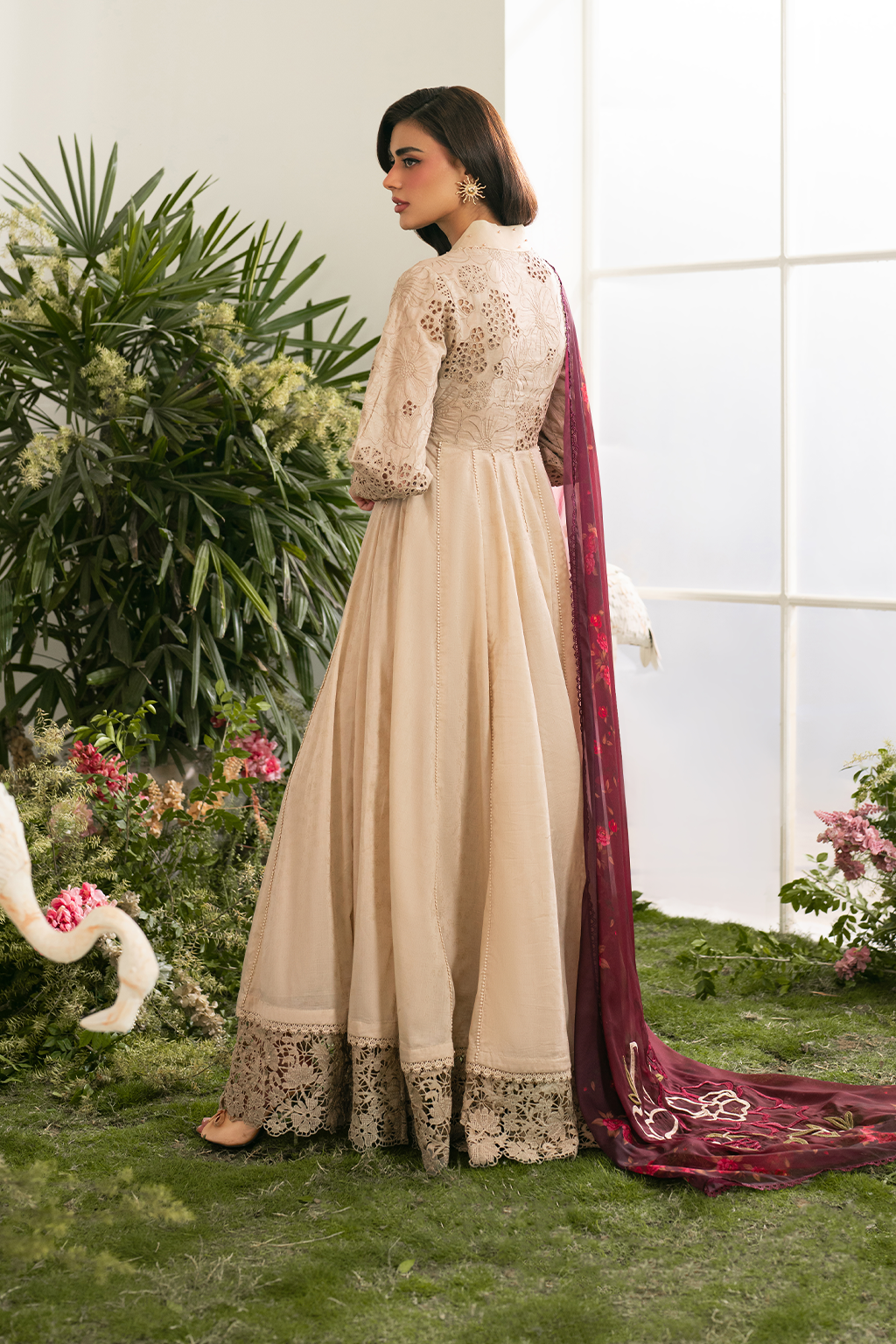 Iznik | Festive Edition | IFE-05 S Beige Lawn