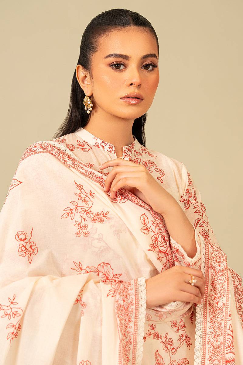 Cross Stitch | Daily Wear Lawn | CS-05 - Pakistani Designer Dress - by Cross Stitch | Type: Casuals - 100% Original at Saira Sultan