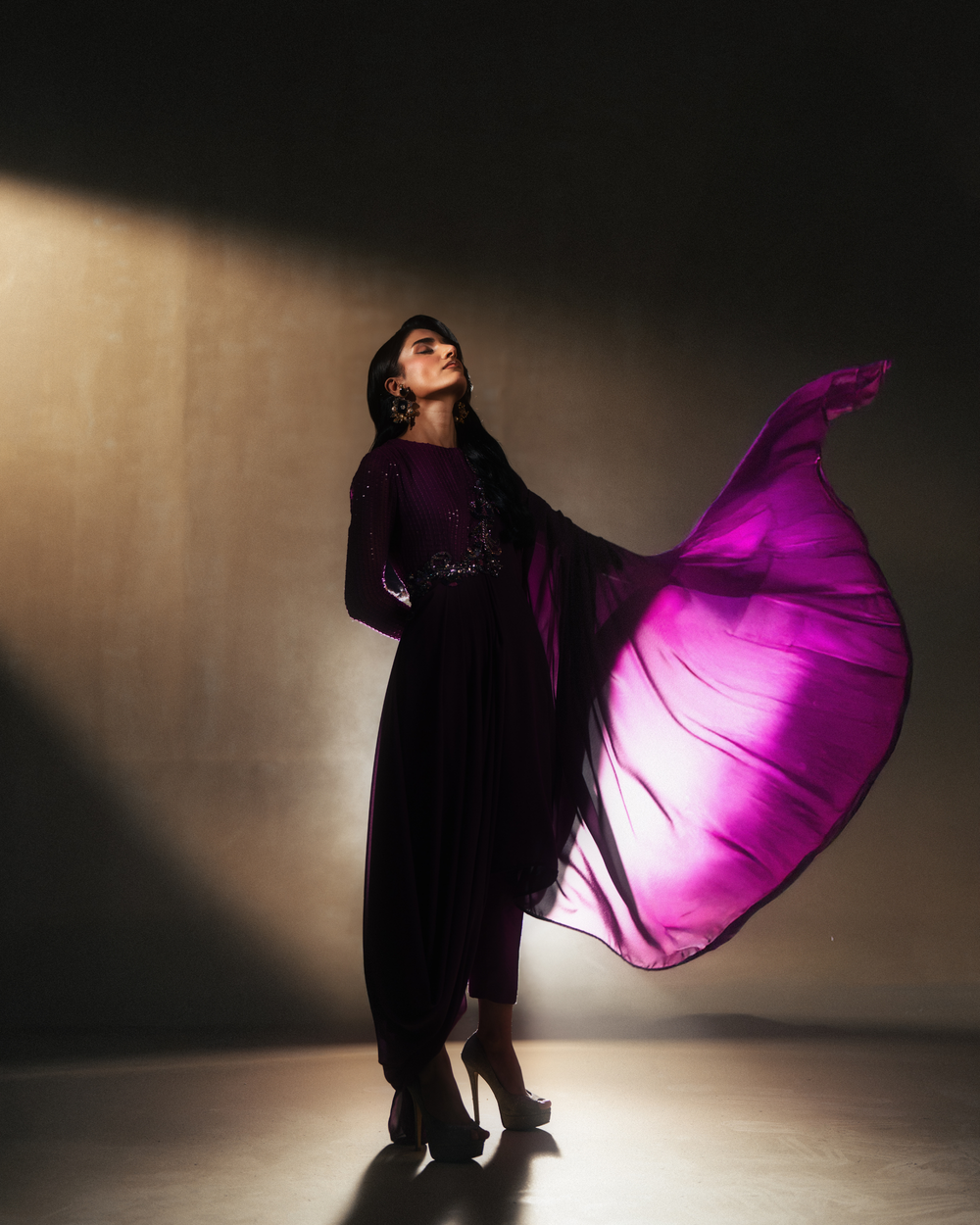 Vasal | Zyra Luxe Pret 26 | Divine drape - Pakistani Designer Dress - by Vasal - Type : Ladies Clothes - 100% Original at Saira Sultan
