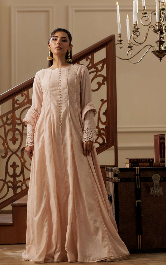 Threads and Motifs | Formal Dresses 25 | FLARED PESHWAS WITH DUPATTA AND TROUSER - Pakistani Designer Dress - by Threads and Motifs - Type : Ladies Clothes - 100% Original at Saira Sultan
