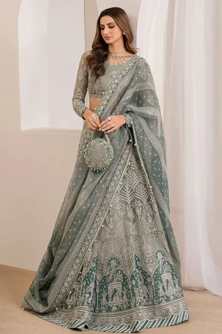 Jazmin | Wedding Formals | UC-3026 - Pakistani Designer Dress - by Jazmin | Type: Bridal - 100% Original at Saira Sultan