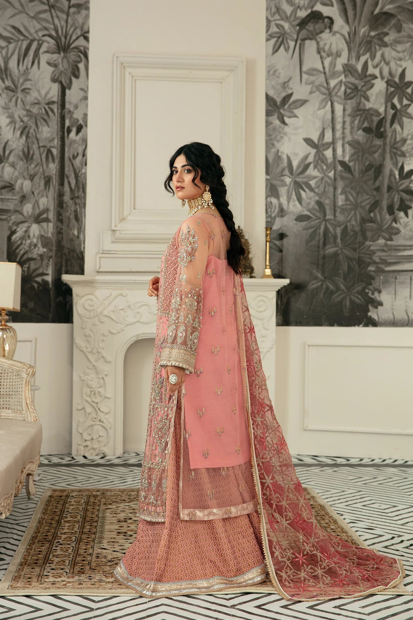 Ezra | Wedding Collection | Sahiba - Pakistani Designer Dress - by Ezra | Type: Bridal - 100% Original at Saira Sultan