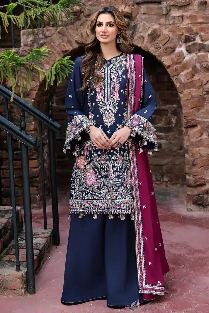 Jazmin | Dastaan Luxury Winter 23 | D6 - Pakistani Designer Dress - by Jazmin | Type: Luxury - 100% Original at Saira Sultan