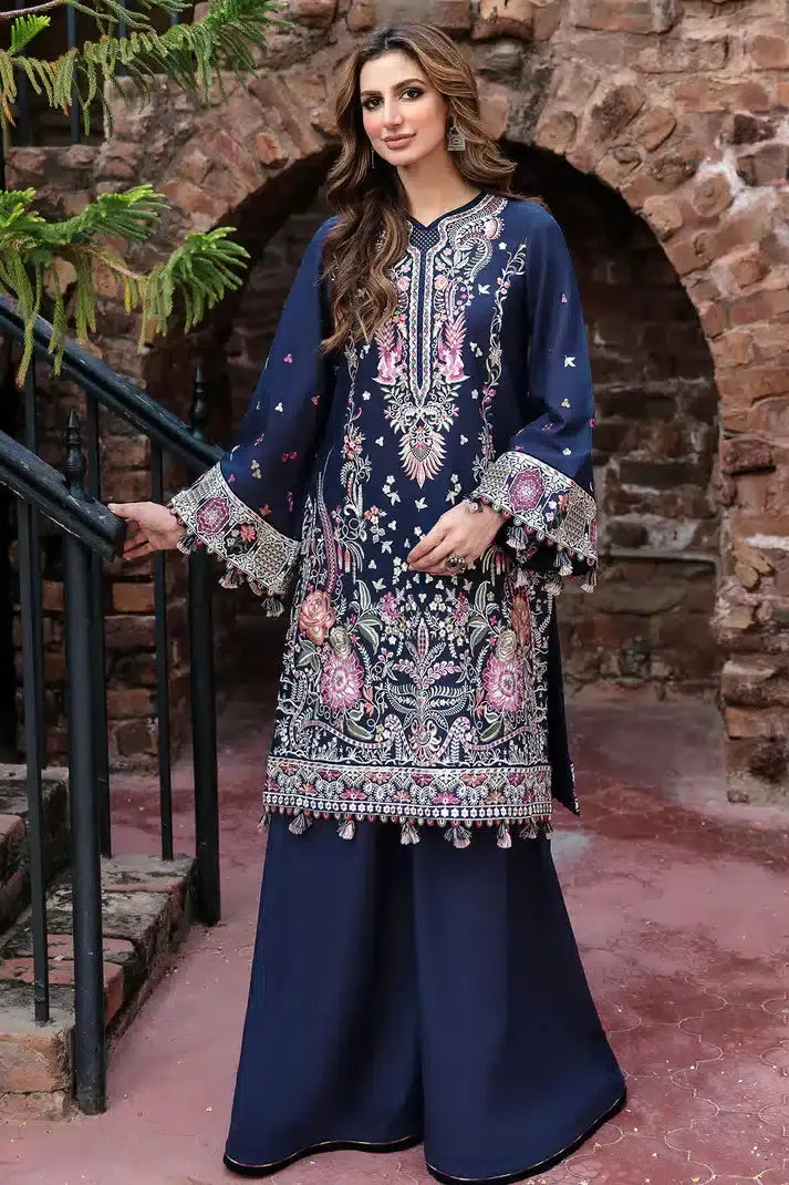 Jazmin | Dastaan Luxury Winter 23 | D6 - Pakistani Designer Dress - by Jazmin | Type: Luxury - 100% Original at Saira Sultan