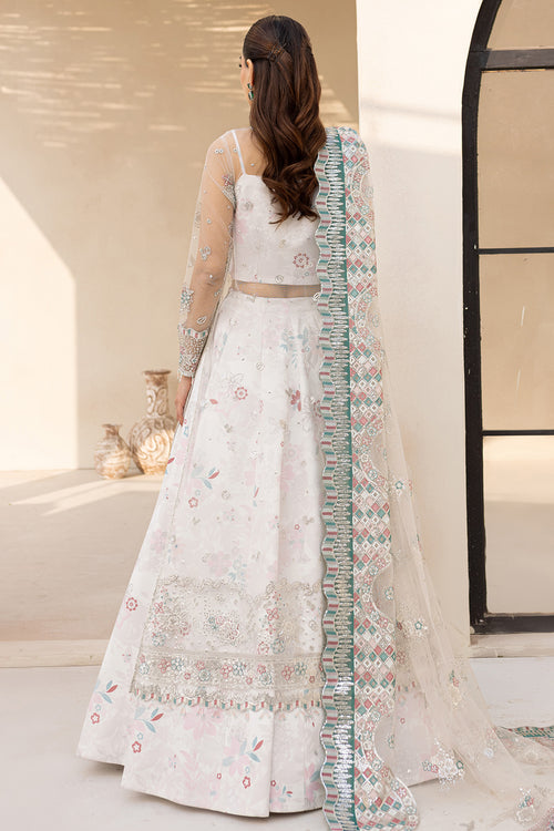 Farasha | Lu Zella Premium Formals 25 | Moonlight Mist - Pakistani Designer Dress - by Farasha - Type : Ladies Clothes - 100% Original at Saira Sultan