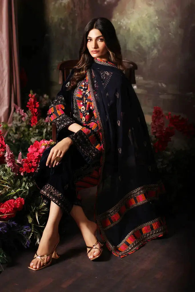 Charizma | Signora Velvet 23 | CVT3-07 - Pakistani Designer Dress - by Charizma | Type: Formal - 100% Original at Saira Sultan