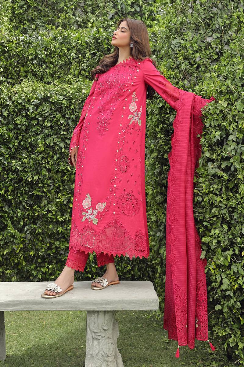 Qalamkar | Festive Lawn 2024 | PS-06 MALIHA - Pakistani Designer Dress - by Qalamkar | Type: Luxury - 100% Original at Saira Sultan