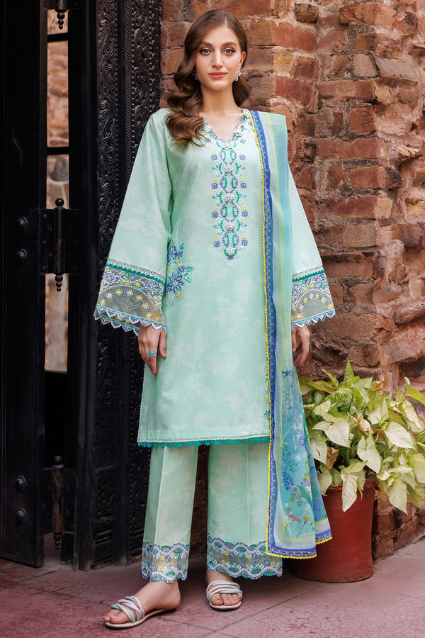 Farasha | Printed Essentials | Mistell XS Aqua Lawn